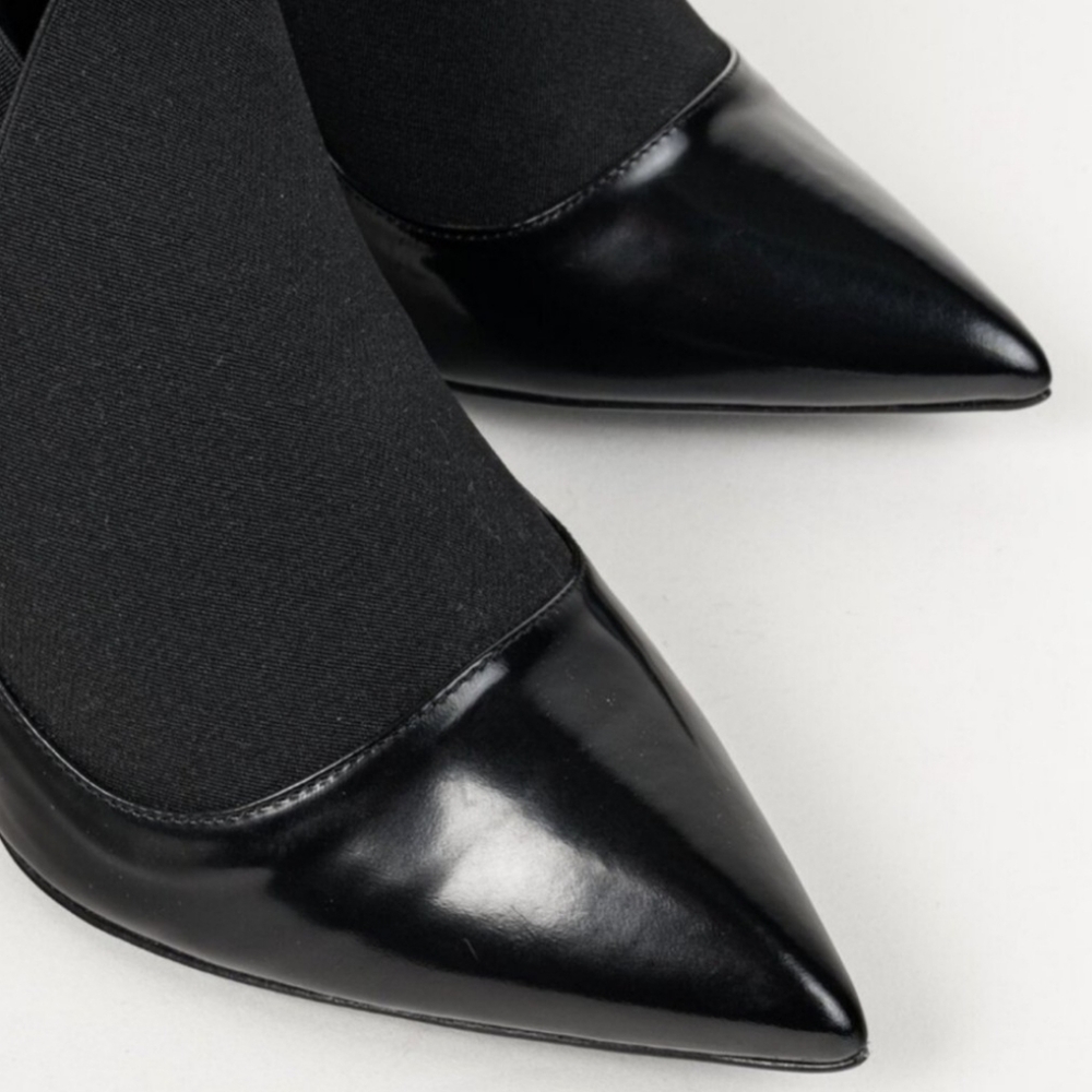 Dior Black Leather Pumpties - Picture 6 of 7